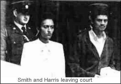 Sandra Smith i Yassemi Harris podczas procesu sądowego
