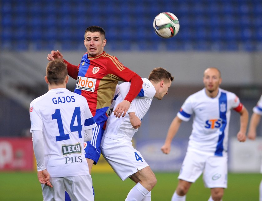 Piast Gliwice – Lech Poznań 2:0. Skrót meczu