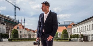 Selfie z prezydentem. Rigamonti rozmawia z fotografami Komorowskiego