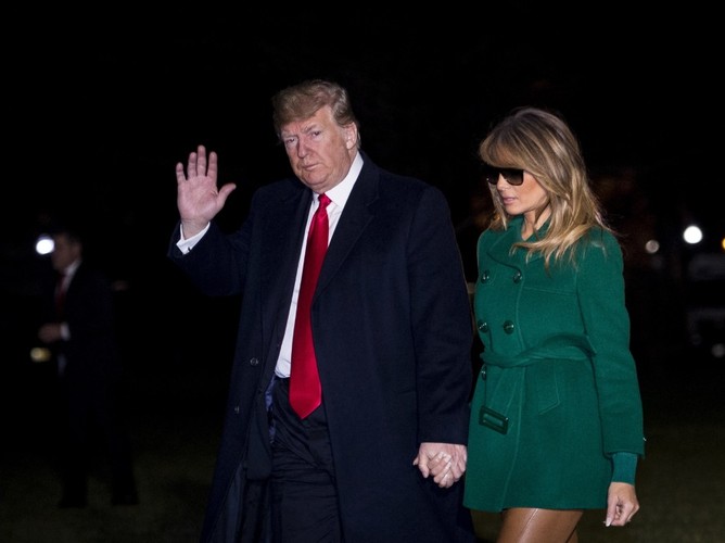 Donald i Melania Trumpowie