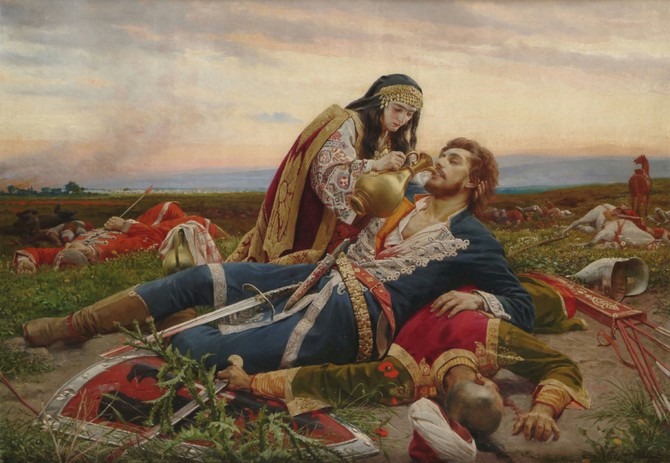 Kosovka devojka, Uroš Predić, 1919.