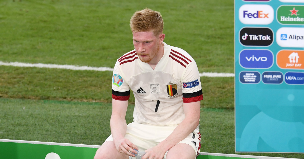 Euro 2020. Kevin De Bruyne nie czuję niczego po lewej