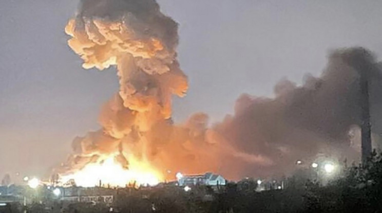 Kijevben bombázás / Fotó: Profimedia
