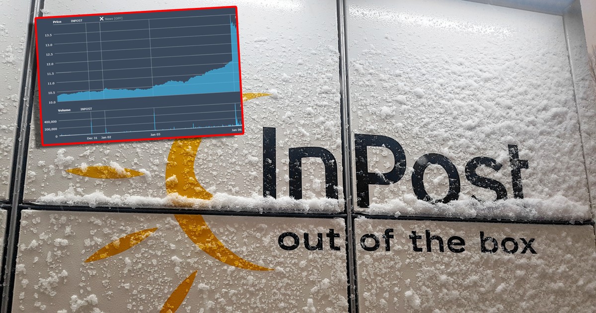 InPost rozbudził emocje inwestorów. Akcje mocno w górę
