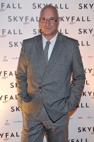 Cezary Harasimowicz na premierze 'Skyfall'