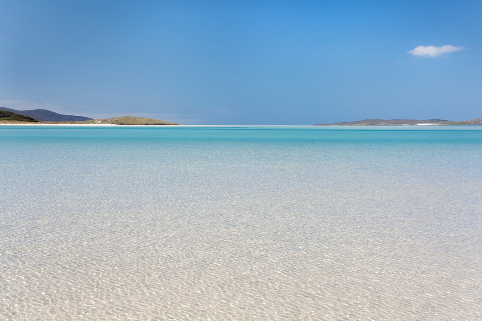 Plaża Luskentyre na wyspie Lewis And Harris