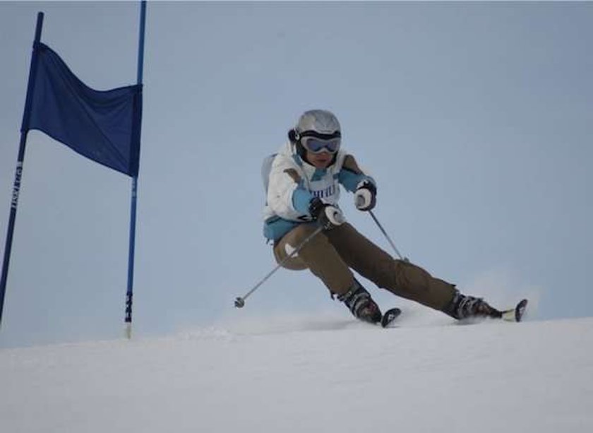 Kinga Rusin, narty, slalom