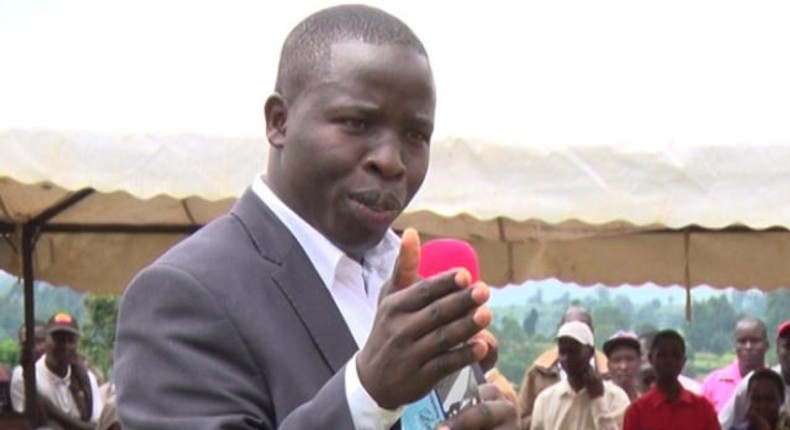 Nandi County Governor Stephen Sang during a past function