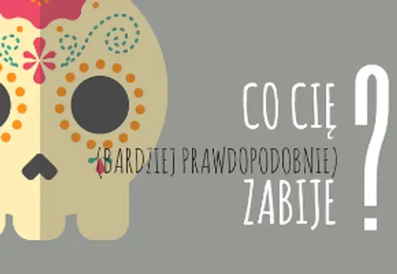 Co cię (bardziej prawdopodobnie) zabije?