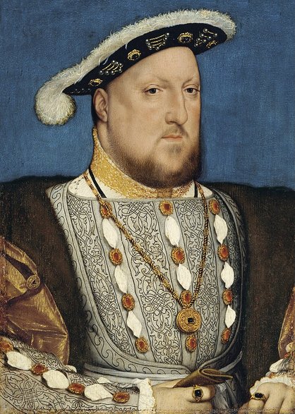 Portret Henryk VIII z około 1537 roku.