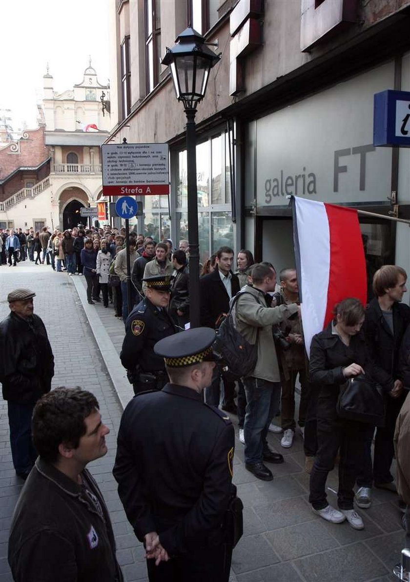 Po wejściówki na Rynek kolejka od 5 rano