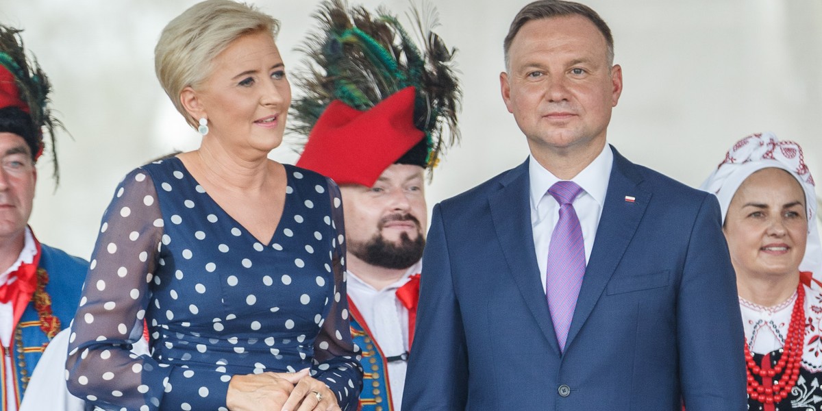 Agata i Andrzej Duda