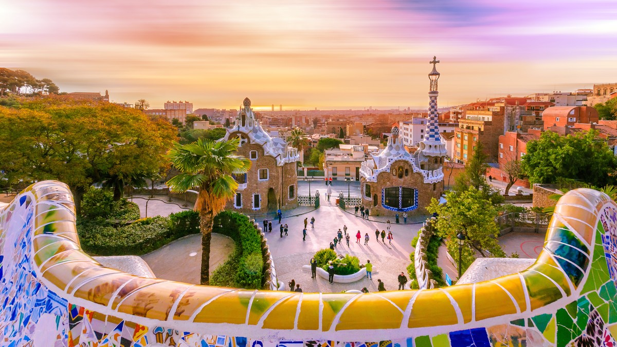 Park Guell w Barcelonie