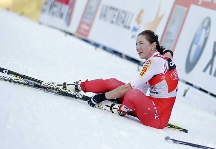 Zmęczona, ale szczęśliwa