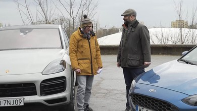 Auta bez ściemy - Porsche Cayenne Coupe Turbo S E-Hybrid kontra Ford Focus ST