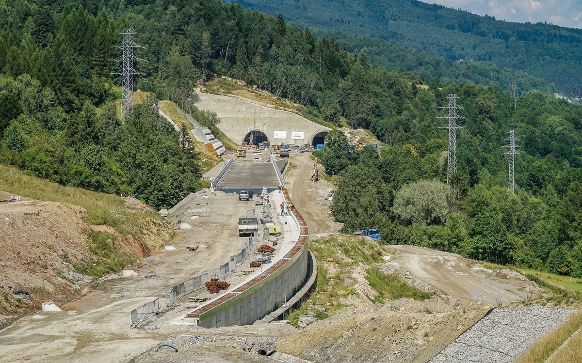 Ukończono przebijanie ważnego tunelu w ciągu trasy S1