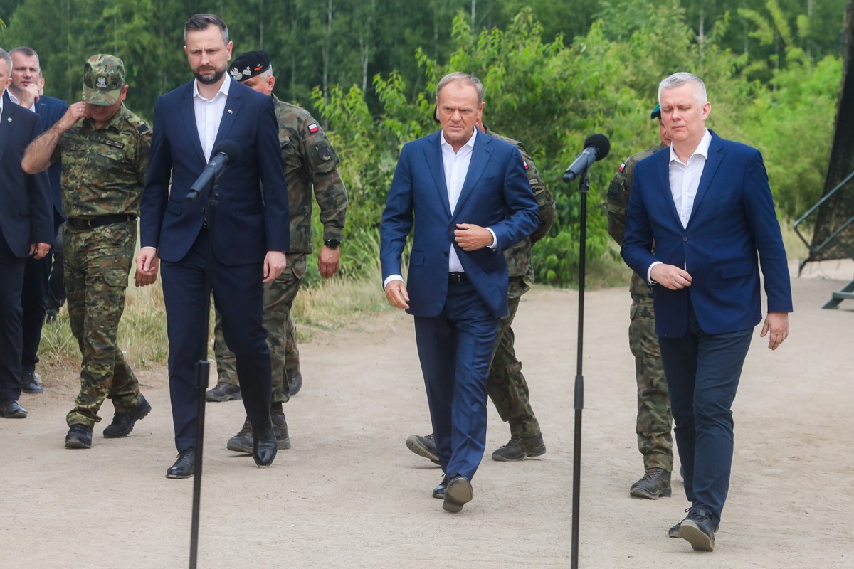 Donald Tusk, Władysław Kosiniak-Kamysz, Tomasz Siemoniak