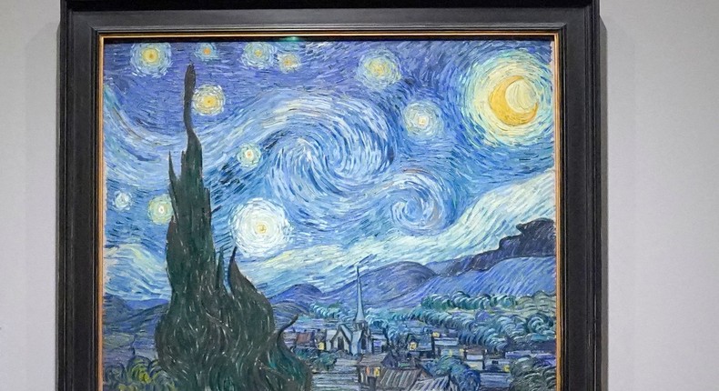 Scientists see more than just genius in Vincent van Gogh's The Starry Night. They see physics.TIMOTHY A. CLARY/Getty Images