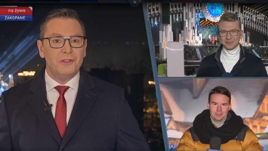 "Wiadomości" TVP wydanie specjalne z Zakopanego, 29 grudnia 2021 r.