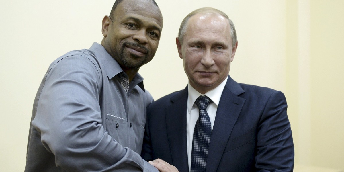 Vladimir Putin Roy Jones, Jr. 