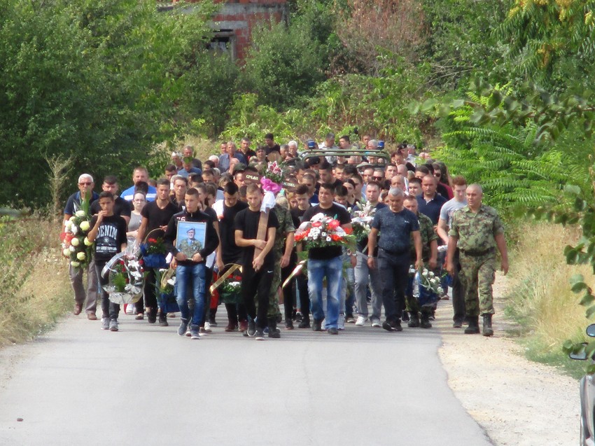 Sahrana Srđana Stevanovića 