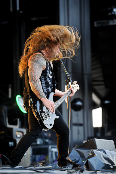 Machine Head na festiwalu Sonisphere 2012 w Warszawie (fot.Artur Rawicz/Onet)