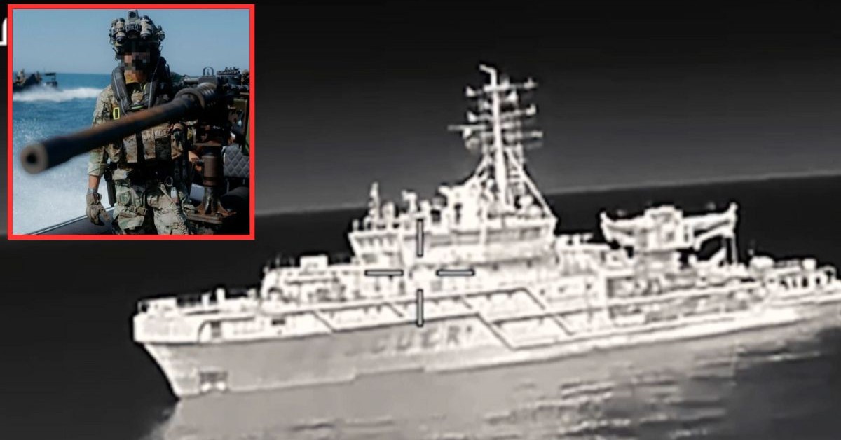 Trafiony i wyłączony z gry! Specjalsi Ukrainy uderzyli na morzu