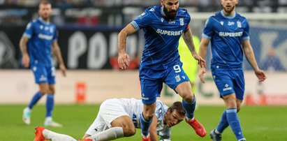 Ekstraklasa. Maszynista Ishak wprawił poznańską lokomotywę w Ruch