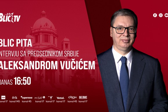 VUČIĆ GOST EMISIJE "BLIC PITA" NA Blic TV! Predsednik Srbije govori o svim aktuelnim temama i poseti predsednika Švajcarske