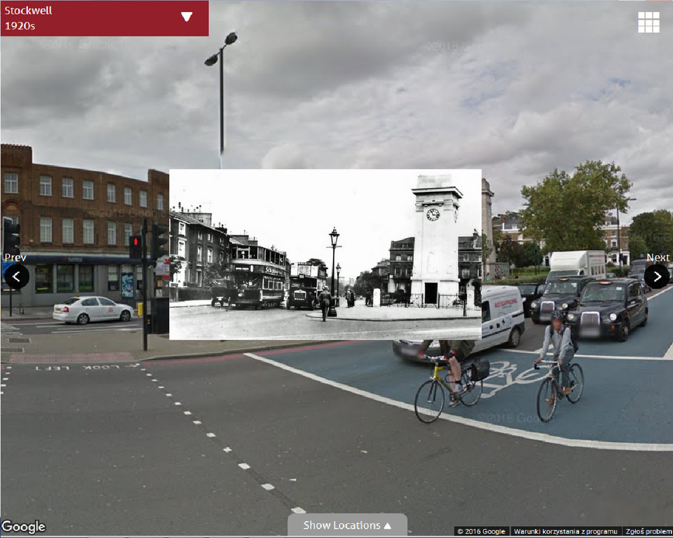 Londyn dawniej i dziś - Stockwell