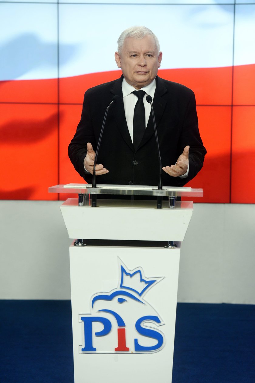 Prezes PiS Jarosław Kaczyński