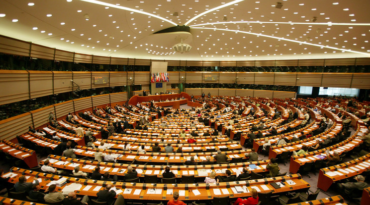 Az EP ülésén az egyik napirendi pont a magyar demokrácia alakulása volt /Fotó: Getty Images