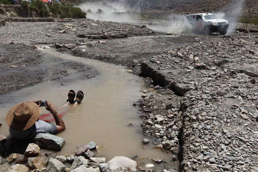 niesamowite zdjęcia z Dakar 2012