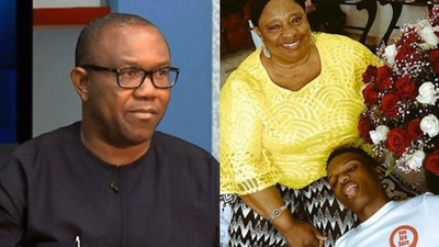 Peter Obi commiserates with Wizkid over mother's death.
