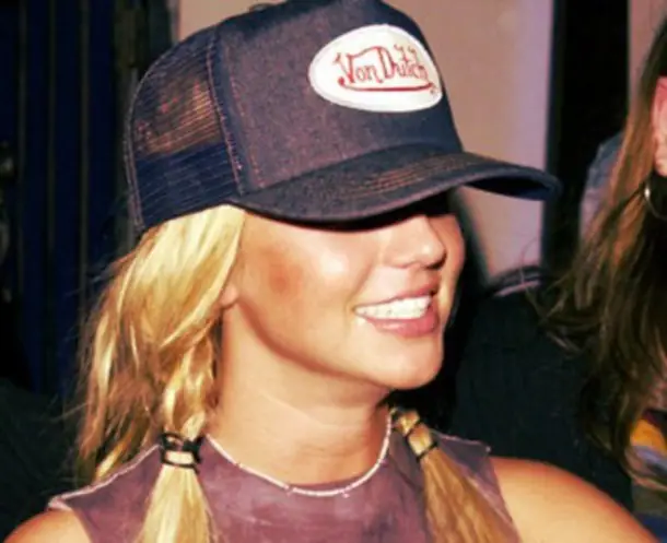 Britney Spears w czapce Von Dutch