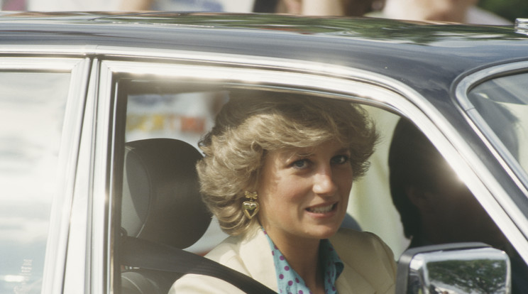 Diána walesi hercegné 1987 májusában Windsorban / Fotó: Getty Images