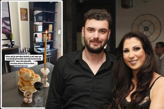 "PRODAVAO SAM KOLA DA BI SNIMILA PESMU" Toma Panić i Nadežda Biljić pregurali težak period, a sada obeležavaju Petrovdan - na stolu kolač, sveća i vino