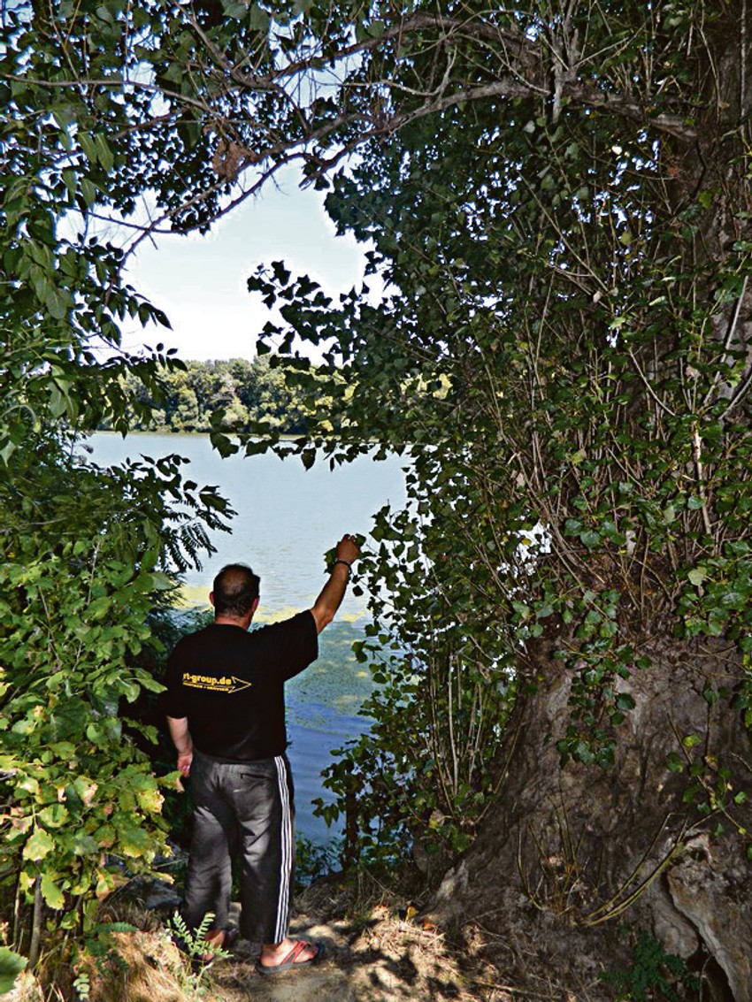 Mesto gde je nađeno Stefanovo telo