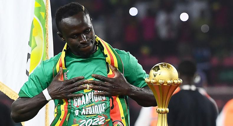 Le Senegal a remporte la premiere Coupe d'Afrique des Nations de son histoire en battant aux tirs au but l'Egypte 0-0, 4-2 tab (1)