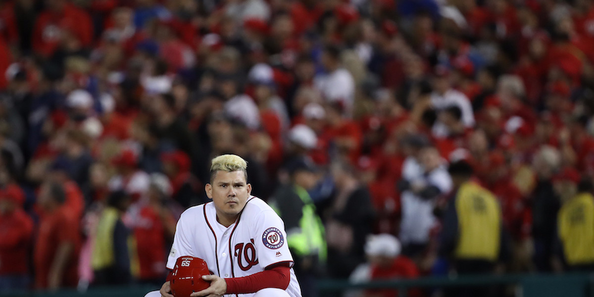 The Nationals lost the NLDS thanks in part to a controversial overturned call in the 8th inning