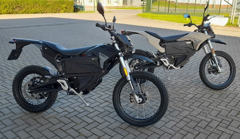 Motocykle Zero FX w Straży Granicznej