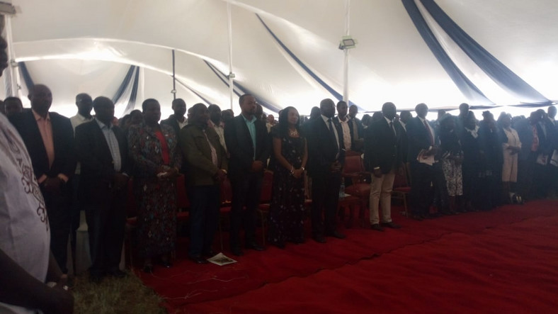 Emotions run high at Sgt Kenei’s burial, DP Ruto in attendance [Photos]