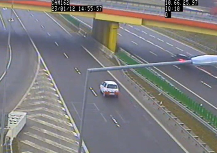 Pod prąd na autostradzie A2