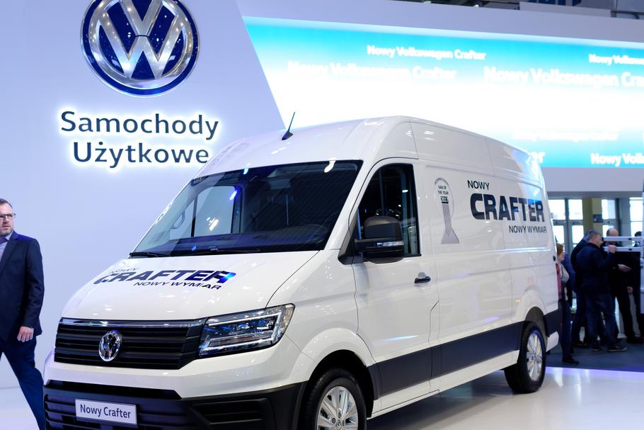 Volkswagen Crafter. Sprzedaż ruszy w III kw. 2018 r