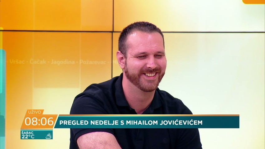 Mihailo Jovićević: Vidite sa Danicom Vučenić...