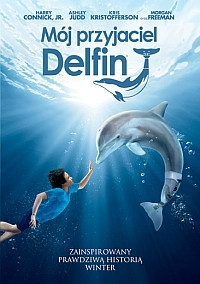 "Mój przyjaciel delfin" - okładka DVD