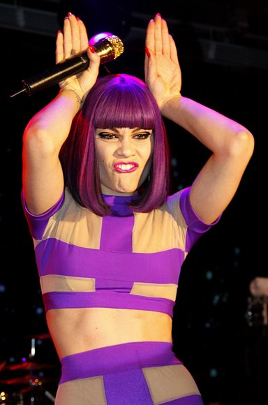 Jessie J występuje na Potsdamer Platz w Berlinie (fot. Agencja BE&amp;W)