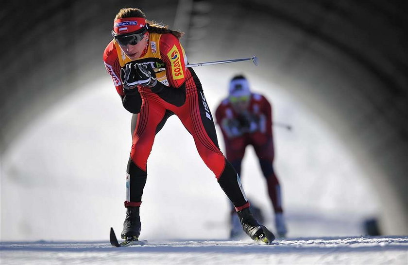Justyna Kowalczyk na trudne trasy w Sztokholmie potrzebuje mieć bardzo dobrze przygotowane narty