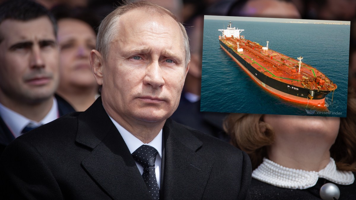 Władimir Putin ma problem. Francuscy żołnierze weszli na pokład tankowca "floty cieni"