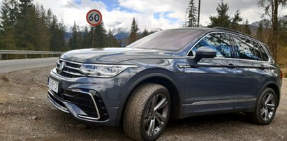 Tiguan R-Line – recenzja. Ale ten SUV sunie